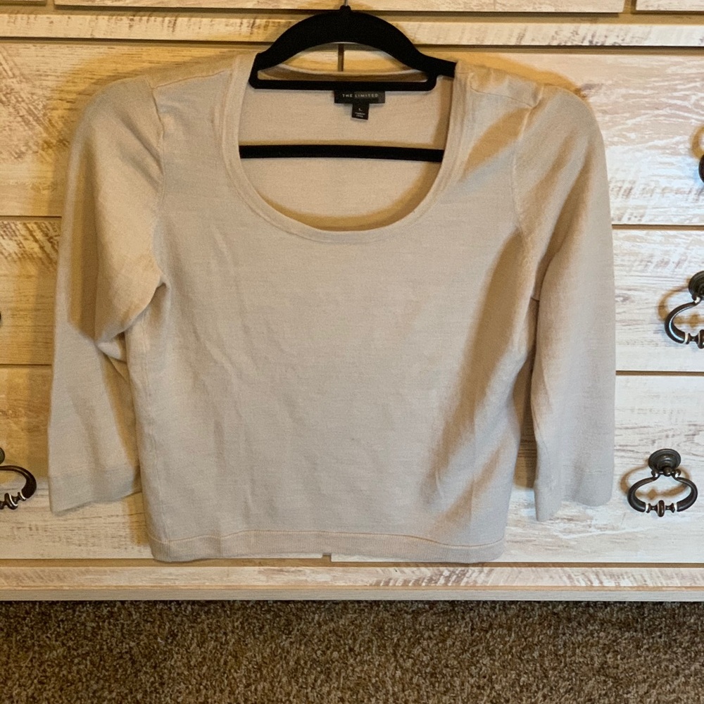 Limited scoop neck sweater